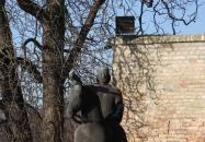 Szent István lovasszobra Győr