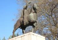 Szent István lovasszobra Győr