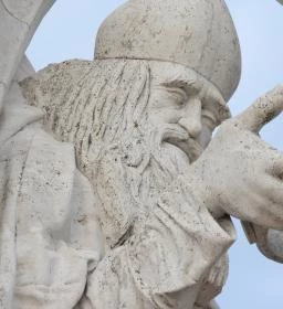 Szent István megkoronázása szoborcsoport 