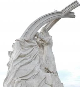 Szent István megkoronázása szoborcsoport 