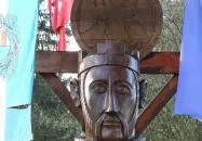 Szent István-mellszobor Ôriszentpéter