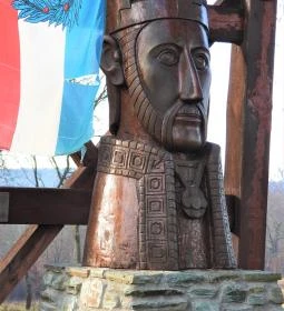 Szent István-mellszobor