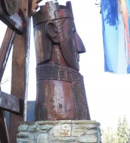 Szent István-mellszobor