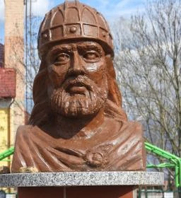 Szent István mellszobor