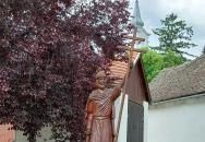 Szent István-szobor Alsómocsolád