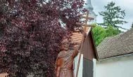 Szent István-szobor Alsómocsolád - Külső kép