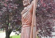 Szent István-szobor Alsómocsolád