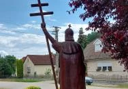 Szent István-szobor Alsómocsolád