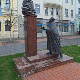 Szent István szobor Békéscsaba - Külső kép