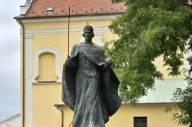 Szent István szobor Bicske