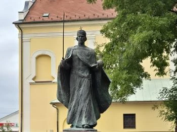 Szent István szobor Bicske
