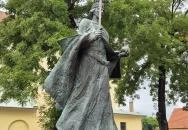 Szent István szobor Bicske
