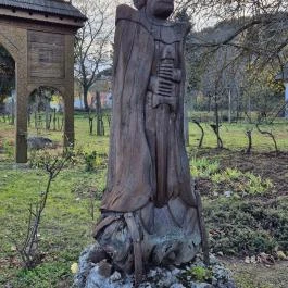 Szent István szobor Szigliget - Külső kép