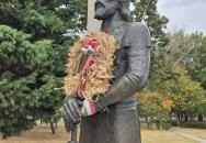 Szent István szobor Aba
