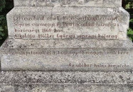 Szent István szobor Pusztacsalád