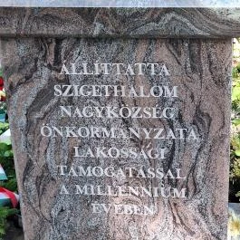 Szent István-szobor, Szigethalom - Egyéb