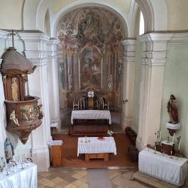  Szent József Római Katolikus templom Zalahaláp - Belső