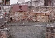 Szent Kereszt pálos templomrom Kesztölc