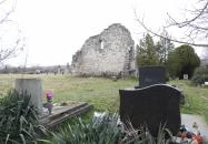 Szent Kereszt-templom romja Biatorbágy