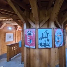 Szent Korona kilátó Kisgyőr - Belső