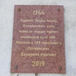 Szent Kozma & Damján-templom, Vérteskozma - Egyéb