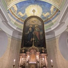 Szent Kozma és Damján templom Bogyoszló - Belső