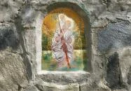 Szent Kristóf emlékmű Kisbodak