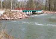 Szent Kristóf emlékmű Kisbodak