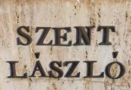 Szent László mellszobra Szob