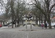 Szent Márton & a koldus szobor Nagymaros