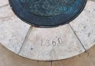 Szent Márton megkereszteli Édesanyját szobor Szombathely