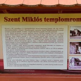 Szent Miklós templomrom Csopak - Egyéb