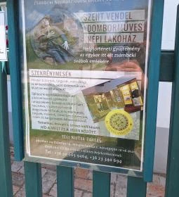 Szent Vendel Domborműves Népi Lakóház 