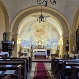 Szentháromság templom Feked - Belső