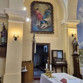 Szentháromság templom Feked - Belső