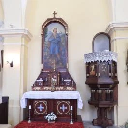 Szentháromság templom Feked - Belső