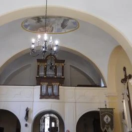 Szentháromság templom Feked - Belső