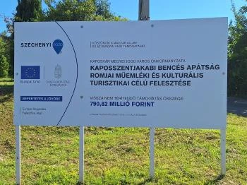 Szentjakabi Bencés Apátság Romkert Kaposvár