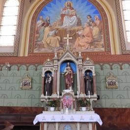 Szentlélek templom Vállaj - Belső