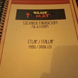 Szilvakék Paradicsom Budapest - Étlap/itallap
