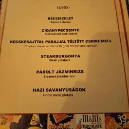 Szilvakék Paradicsom Budapest - Étlap/itallap