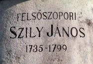 Szily János szobor Szombathely