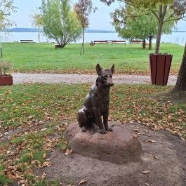 A szobrász kutyája, Ábrahámhegy - Külső kép