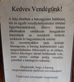 Szomoróci harangláb