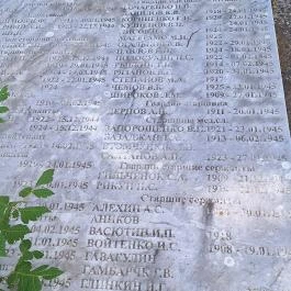 Szovjet hősi emlékmű, Mezőfalva - Egyéb