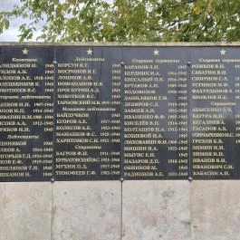 Szovjet hősi emlékmű, Aba - Külső kép