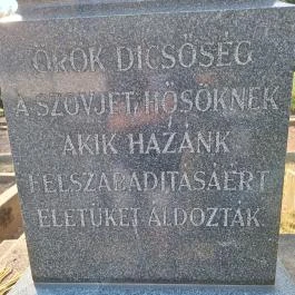 Szovjet Hősök emlékműve Abádszalók - Egyéb