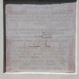 Szovjet katonai temető, Lovasberény - Egyéb