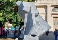 Sztehlo Gábor emlékműve Budapest