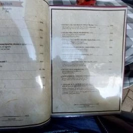 Szúnyogszigeti Halászcsárda Pákozd - Étlap/itallap